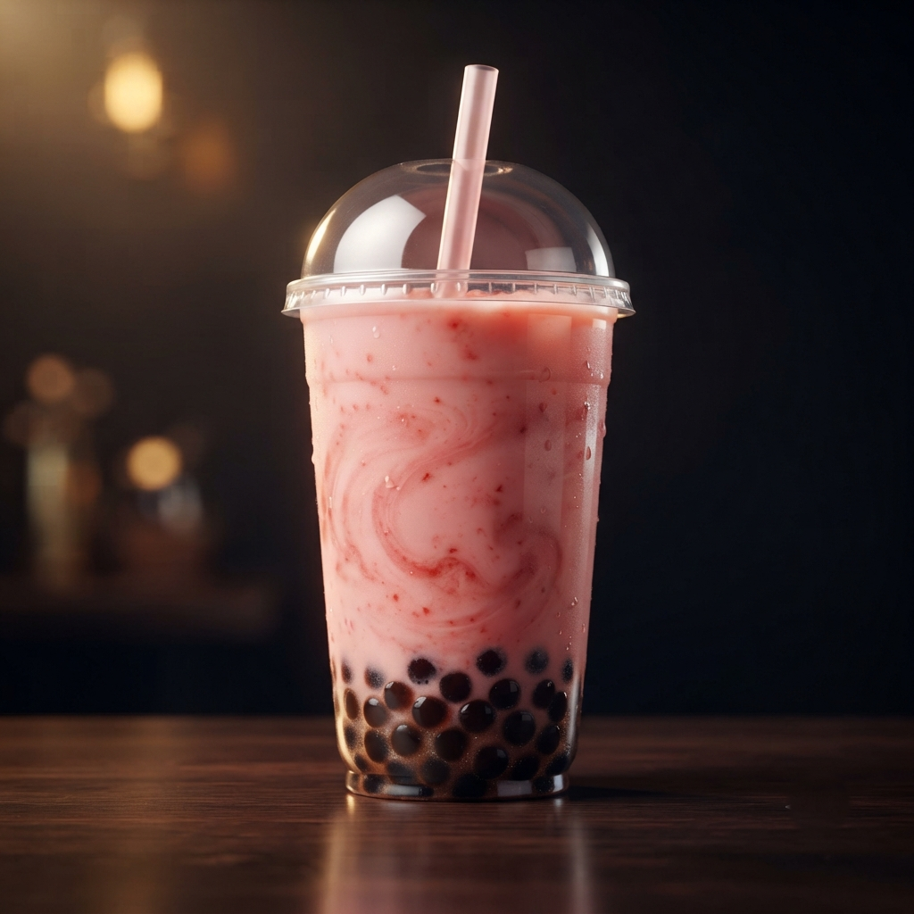 Bubble Tea: Клубничный